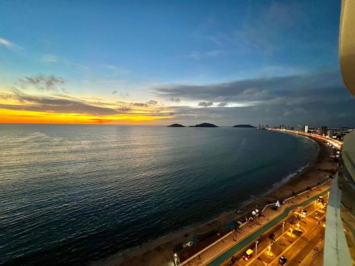 Sunset View Malecón 1404 Vista panoramica al mar Apartamento Mazatlán Exterior foto